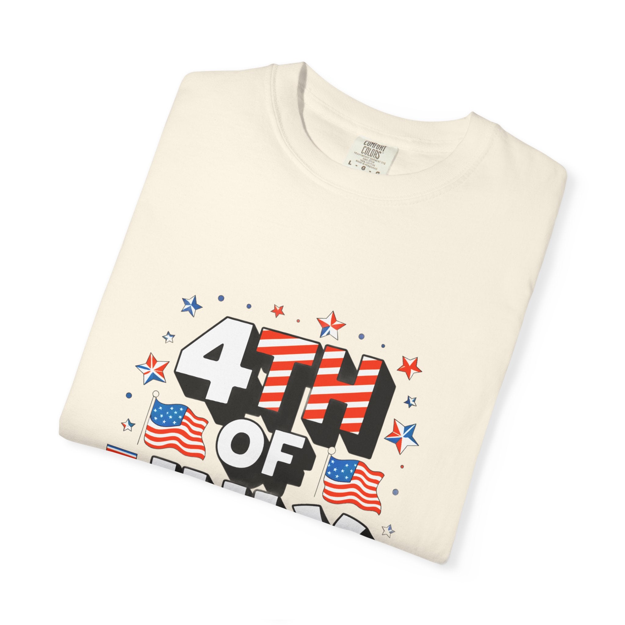 Happy 4th Garment-Dyed Tee