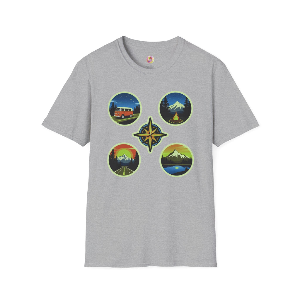 Adventure Badge Unisex Tee