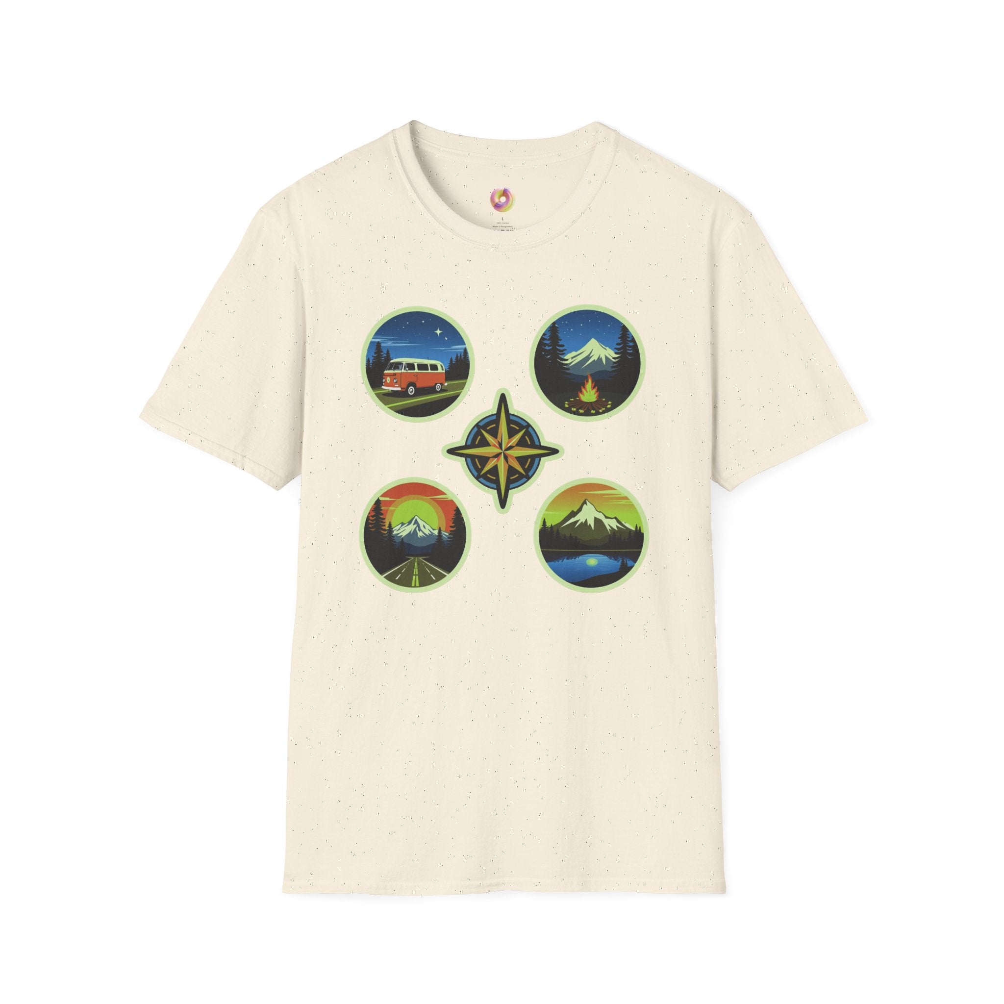 Adventure Badge Unisex Tee