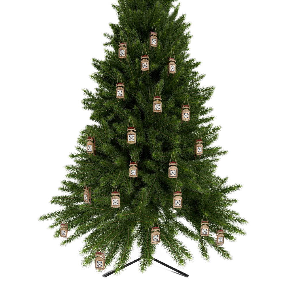 Geese Sled Ornaments