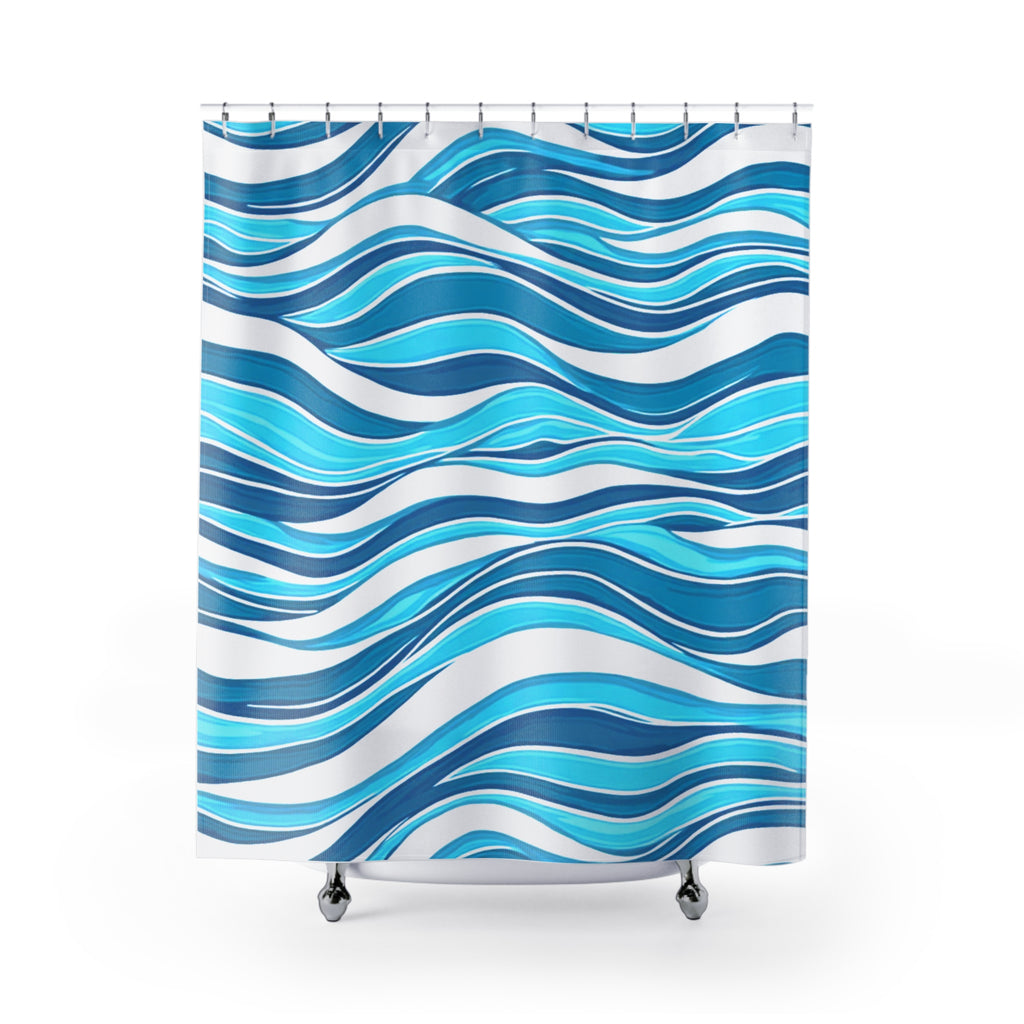 Ocean Wave Shower Curtain