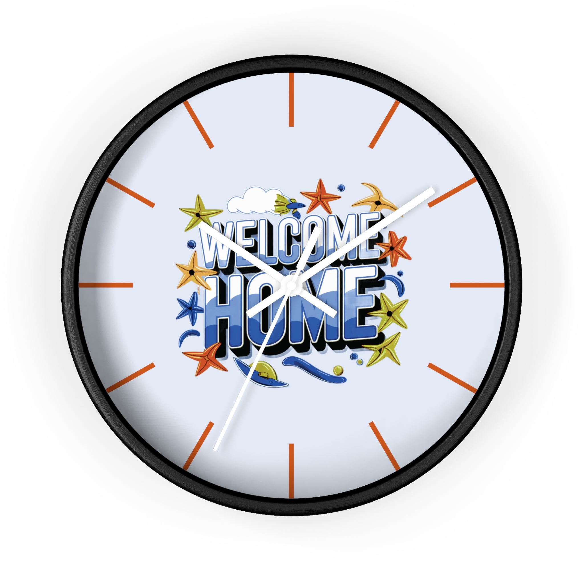Welcome Home Wall Clock