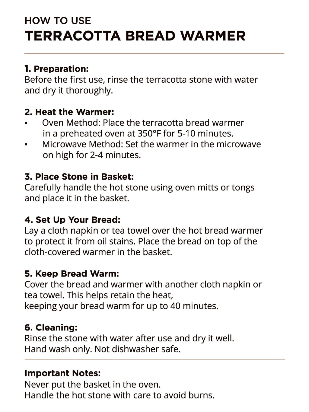 Bread Warmer & Basket - Flower - Essential Needs